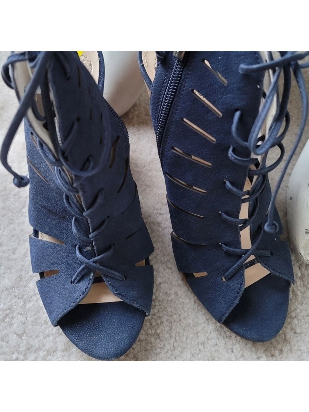 Vince Camuto Suede Heels Blue Size 5
